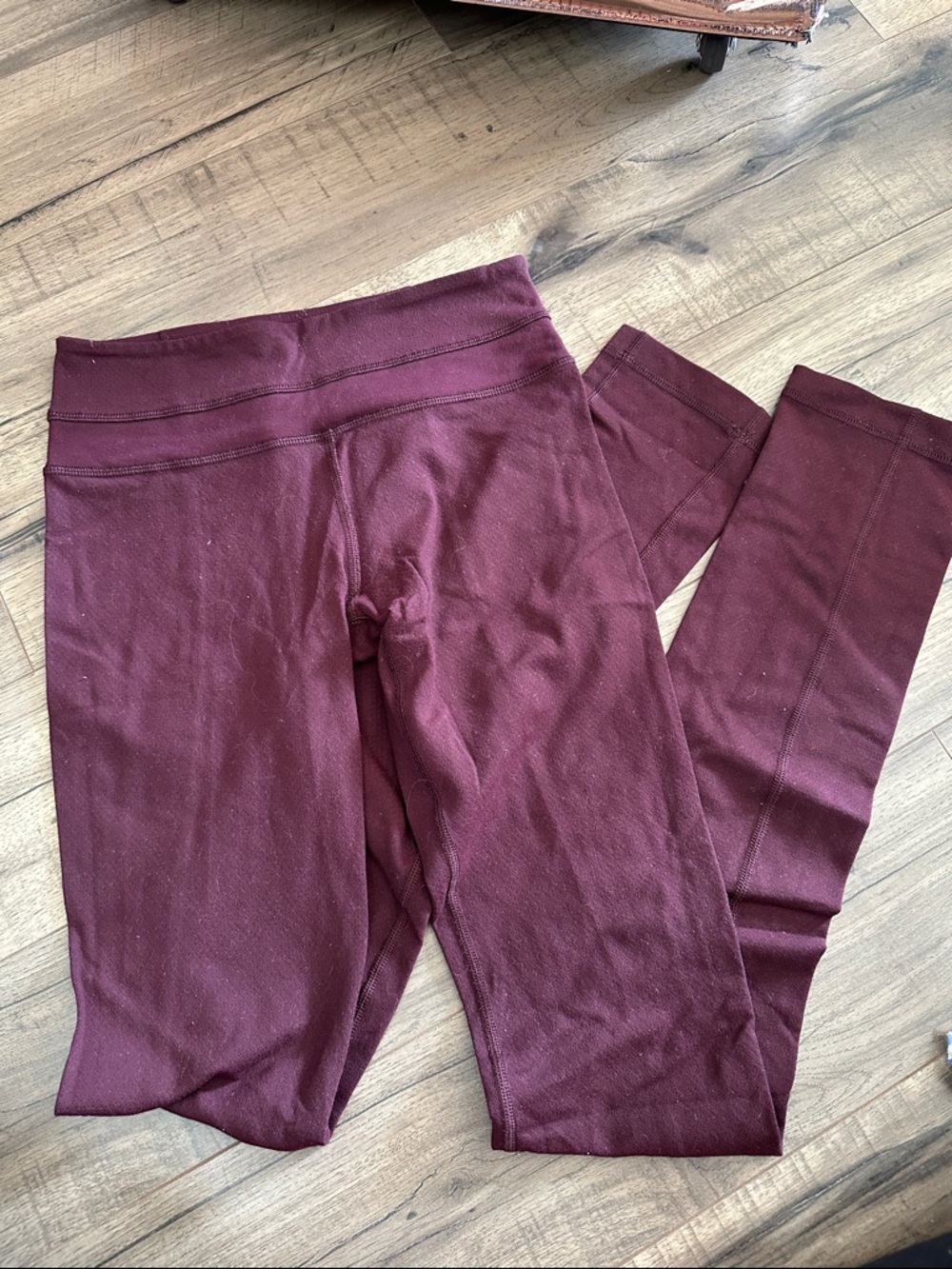 lululemon athletica Maroon/Wine Leggings